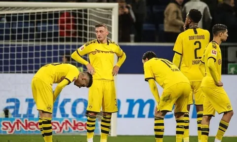 Thảm họa thực sự, Dortmund tiếp tục tự "bắn" vào chân mình
