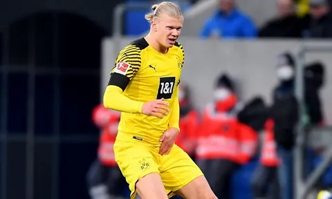 Dortmund thông báo về vận đen của Haaland