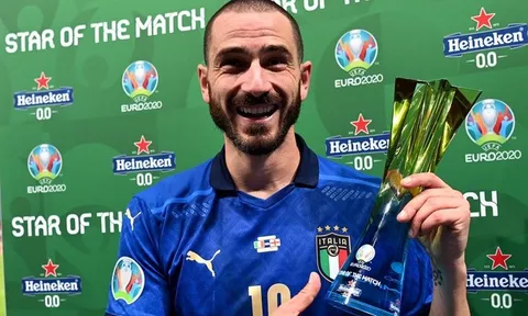 Đốt lưới tuyển Anh, Bonucci thiết lập những kỷ lục ấn tượng