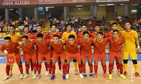 ĐT Futsal Việt Nam chốt 16 cầu thủ dự VCK World Cup 2021