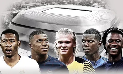 Dự tính khủng của Real bao gồm 3 siêu bom tấn cho mùa hè 2022
