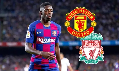 Được Man Utd và Liverpool "thả thính", Dembele đã có câu trả lời