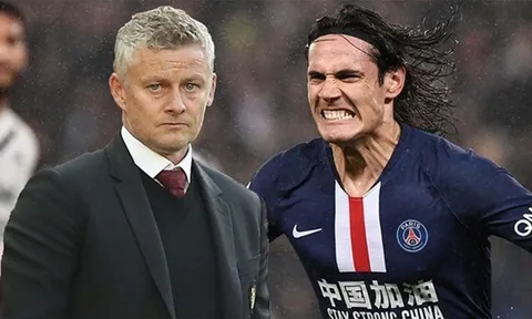 Được Solskjaer khen ngợi, Cavani nói điều thật lòng
