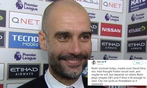 Bất ngờ! Guardiola tạo ra "cú lừa" ngoạn mục cho Liverpool?