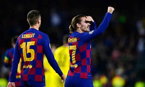 Ghi bàn đầu tiên tại UCL, Griezmann tiện thể nhập hội với Ibrahimovic