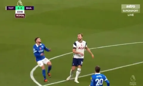 Harry Kane bị tố chơi xấu