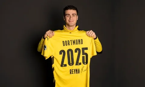 XONG! Dortmund gia hạn hợp đồng thành công với Giovanni Reyna