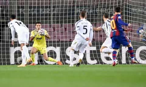 Buffon tạo nên kỷ lục đáng buồn cho Messi