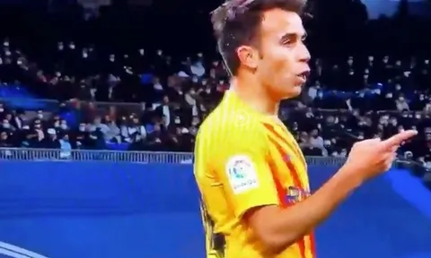 Sao Barca chỉ tay chế giễu Vinicius ngay trong trận El Clasico