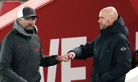Erik ten Hag đụng Liverpool ngay trận ra mắt MU