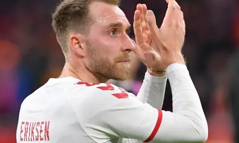 HLV Đan Mạch ngạc nhiên về Eriksen
