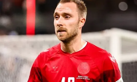 Eriksen và đồng đội sẽ mặc mẫu áo độc nhất vô nhị ở World Cup