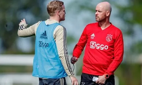Van de Beek nói lời thật lòng về Ten Hag