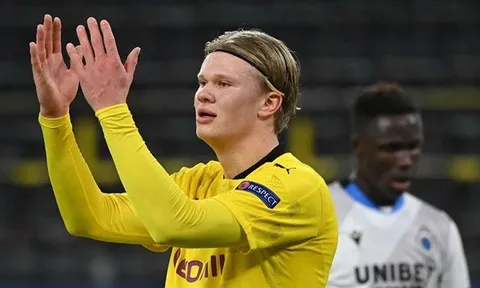 CHÍNH THỨC! Dortmund mất Haaland đến tháng Giêng