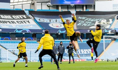 Vừa tới Manchester, Haaland thốt lên 1 câu khiến "Gã khổng lồ" sướng rơn