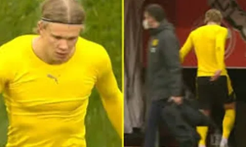 Ném áo đấu Dortmund vì quá bực, Erling Haaland phá vỡ im lặng