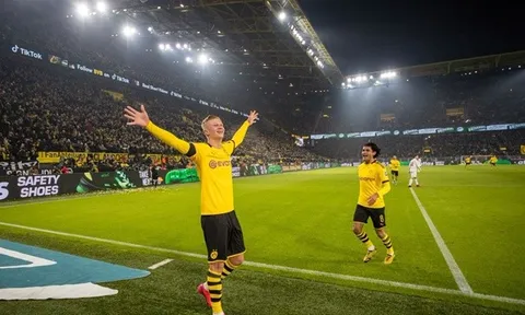 Erling Haaland và 9 con số 'không thể tin nổi' trong màu áo Dortmund