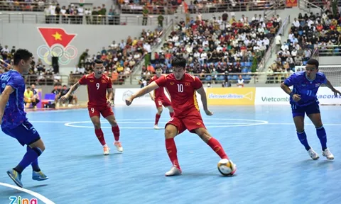 Futsal Việt Nam thua Thái Lan ở trận tranh HCV SEA Games