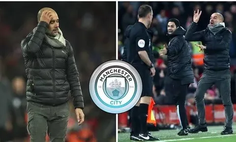 FA đưa ra phán quyết về hành vi mỉa mai trọng tài của Pep Guardiola