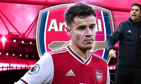 Fabrizio Romano: “Arsenal đã rất gần Coutinho”