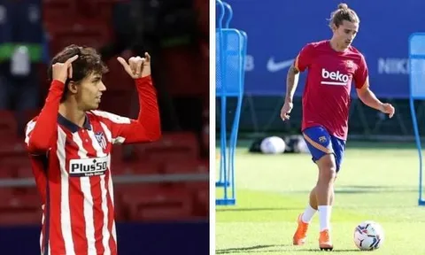 Felix so tài Griezmann: Trận đấu của hai số 7