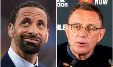 Ferdinand cho rằng M.U nên cấm Rangnick tham dự họp báo
