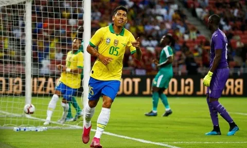 Firmino ghi bàn đẹp mắt vào lưới Senegal