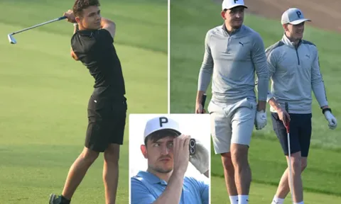 Đội trưởng Man United chơi golf