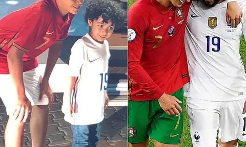 Karim Benzema đăng ảnh thú vị, gửi lời nhắn đến Ronaldo