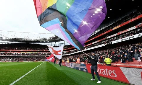 Arsenal dành đặc quyền cho hội CĐV gay lớn nhất nước Anh