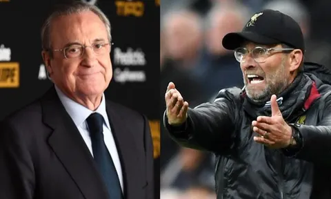 Florentino Perez bất ngờ “cà khịa” Liverpool