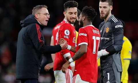 Fred tiến bộ ngỡ ngàng dưới thời Ralf Rangnick