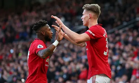 Fred lên tiếng khi đá cạnh McTominay, tuyên bố 1 điều về Man Utd
