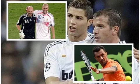 5 cú 'bẻ lái' ngoạn mục nhất làng túc cầu: Từ đua xe, tennis đến ném phi tiêu