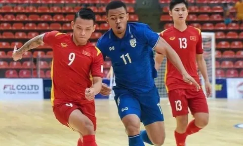 Vô địch Đông Nam Á, tuyển futsal Thái Lan vẫn tụt 3 bậc