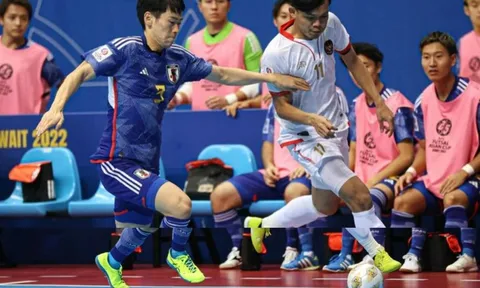 Futsal Nhật Bản suýt bị Indonesia cầm chân
