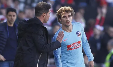 Gã khổng lồ Châu Âu gây sốc, quyết tâm cuỗm luôn cả HLV Simeone và Antoine Griezmann