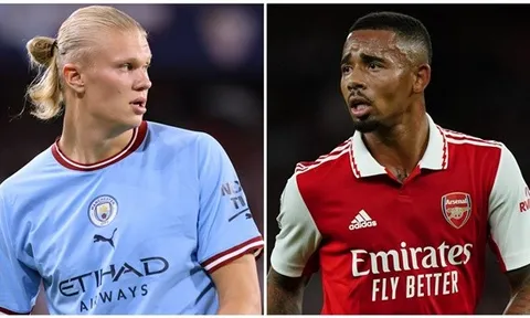 Gabriel Jesus được đánh giá thành công hơn Haaland