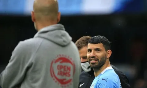 Gặp Chelsea, Pep Guardiola hé lộ khả năng ra sân của Sergio Aguero