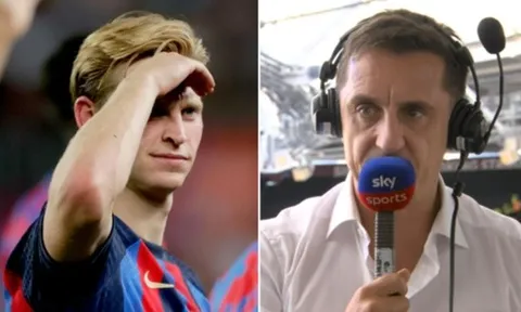 Gary Neville: De Jong là chưa đủ cho M.U