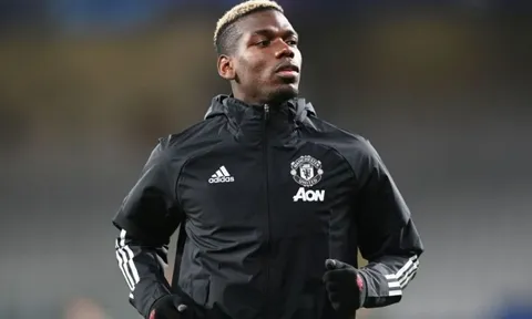 Rõ lý do Pogba vắng mặt trước Istanbul Basaksehir