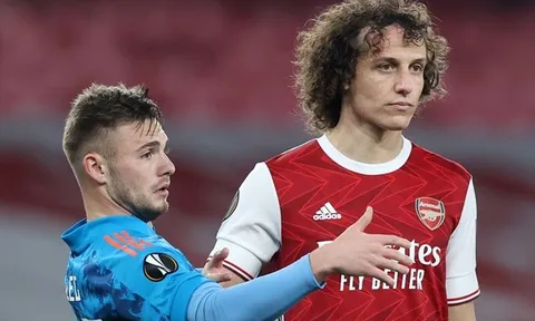 Bị Arsenal "dứt tình", David Luiz có ngay bến đỗ mới