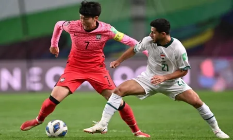 Son Heung-min mờ nhạt, Hàn Quốc mất điểm trước Iraq