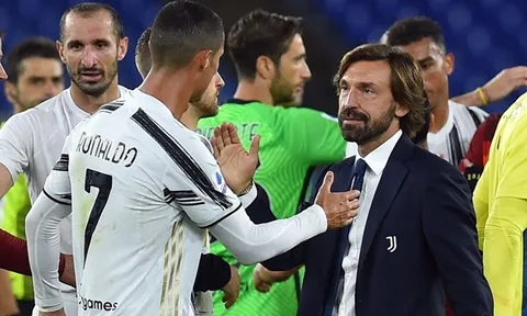 Trước giờ đấu Barca, Pirlo nín thở chờ tin Ronaldo