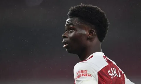 Arsenal hòa thất vọng, Saka lập tức lên tiếng trấn an CĐV