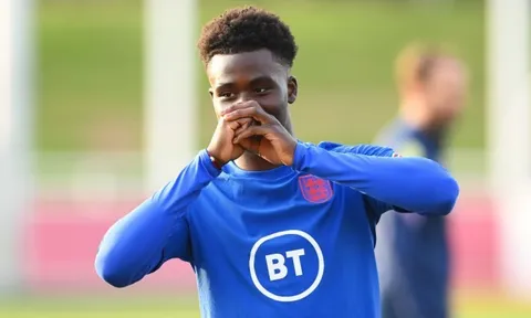 Arsenal đón tin xấu từ Bukayo Saka