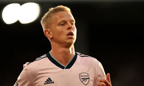 Arsenal đón cú sốc lớn từ Zinchenko