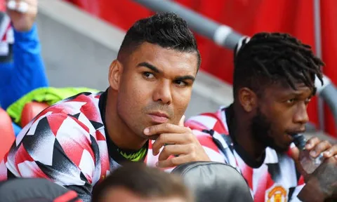 Ten Hag nói lý do để Casemiro dự bị