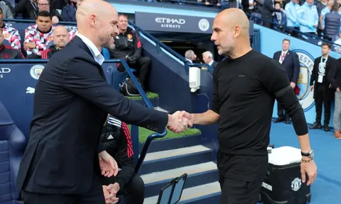 Ten Hag: "Cảm ơn Pep Guardiola và Man City"