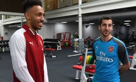 Mkhitaryan rời Arsenal, Aubameyang ngay lập tức lên tiếng